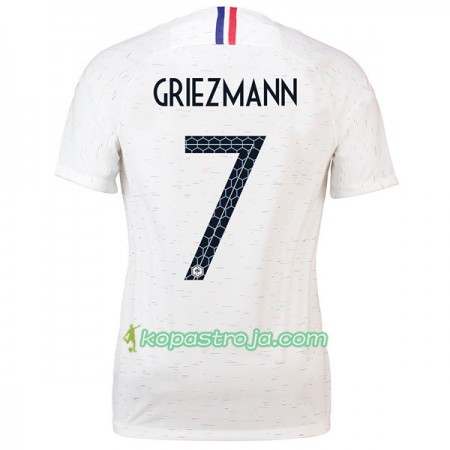 Billiga Fotbollströjor Frankrike Griezmann 7 Dam VM 2018 Borta tröja